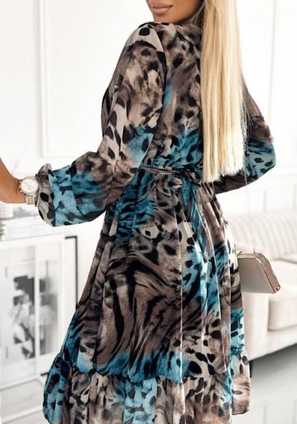 Datidsa leopard dress