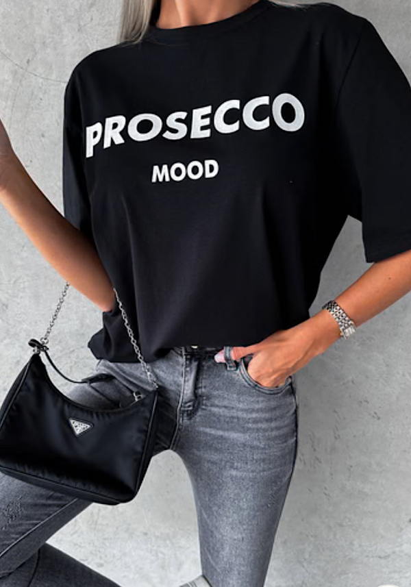 Prosecco t-shirt - black
