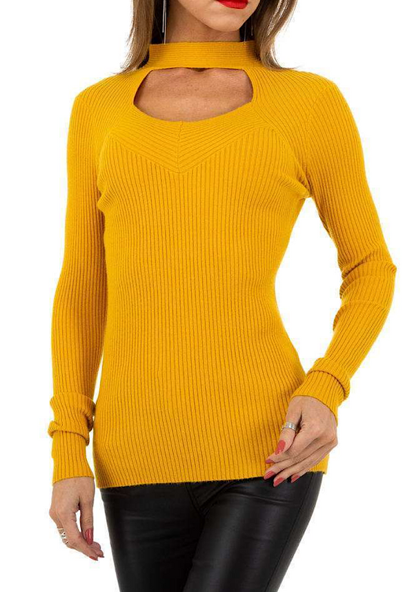 Karmelia knit - mustard