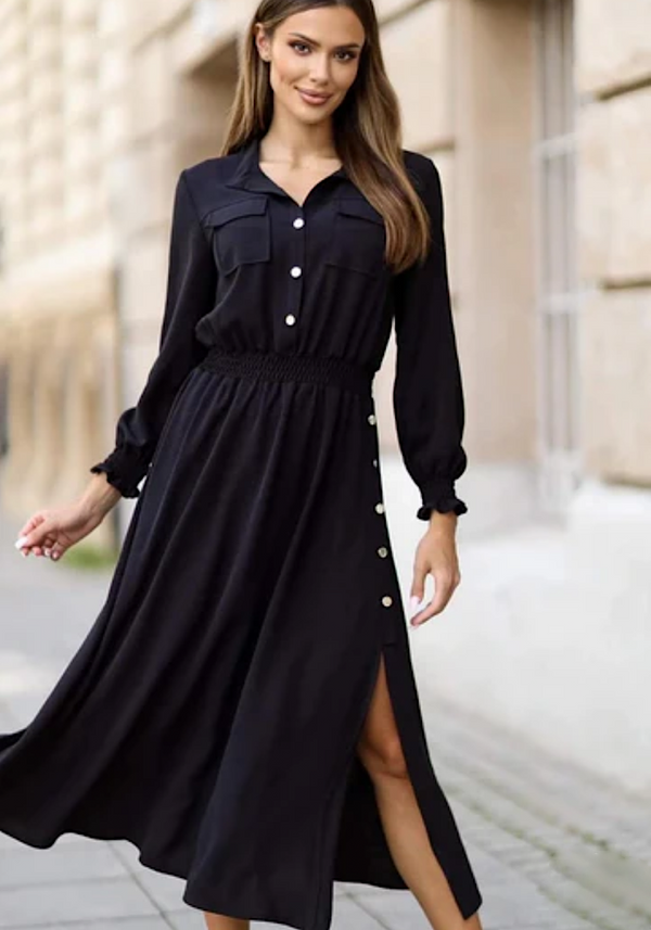 Desiree maxi dress - black