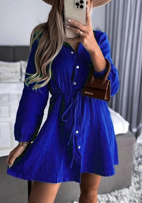 Salama dress - royal blue