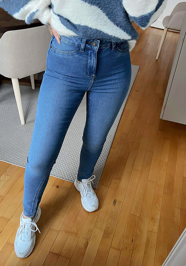 Qiffo skinny jeans -  medium blue