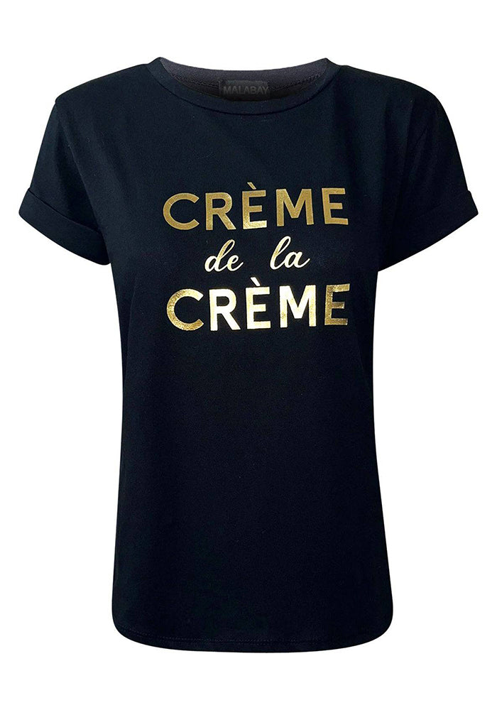 Creme t-shirt
