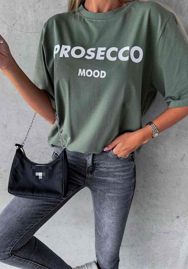 Prosecco t-shirt - khaki