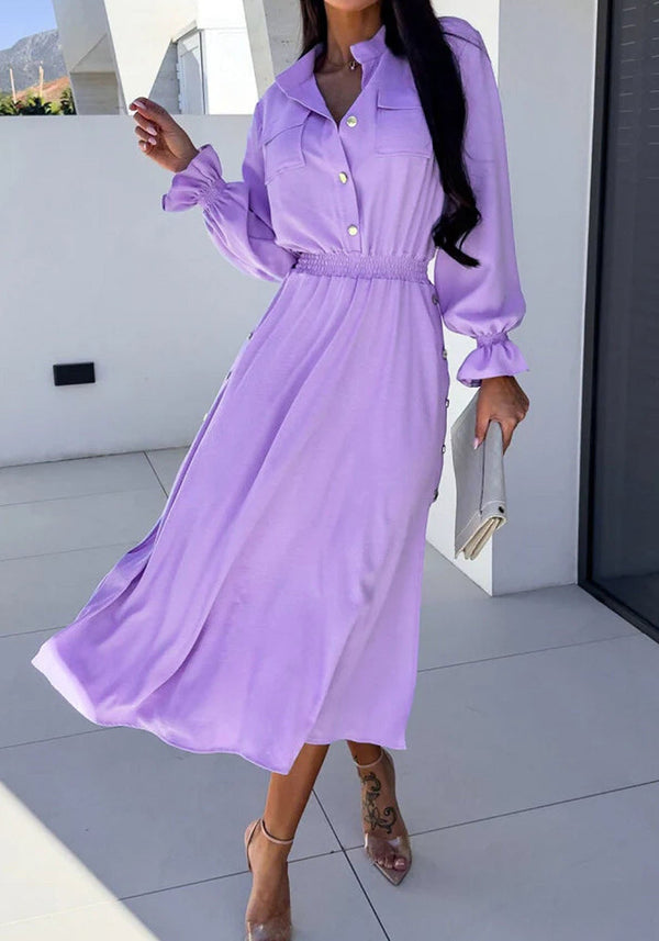 Desiree maxi dress - lilac