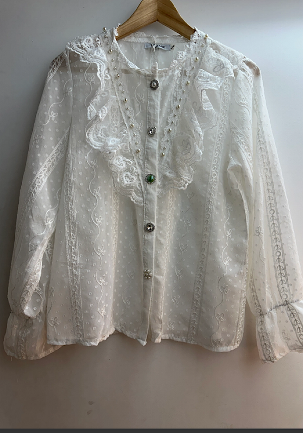 Skavee blouse - white