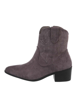 Kreefa western boots - grey