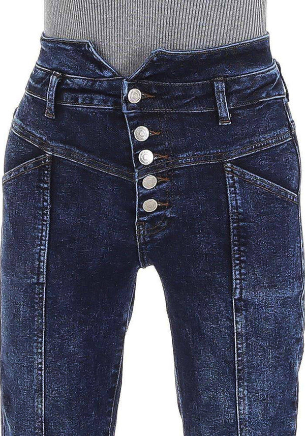 Demi jeans - washed blue