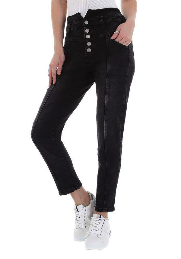 Demi jeans - washed black